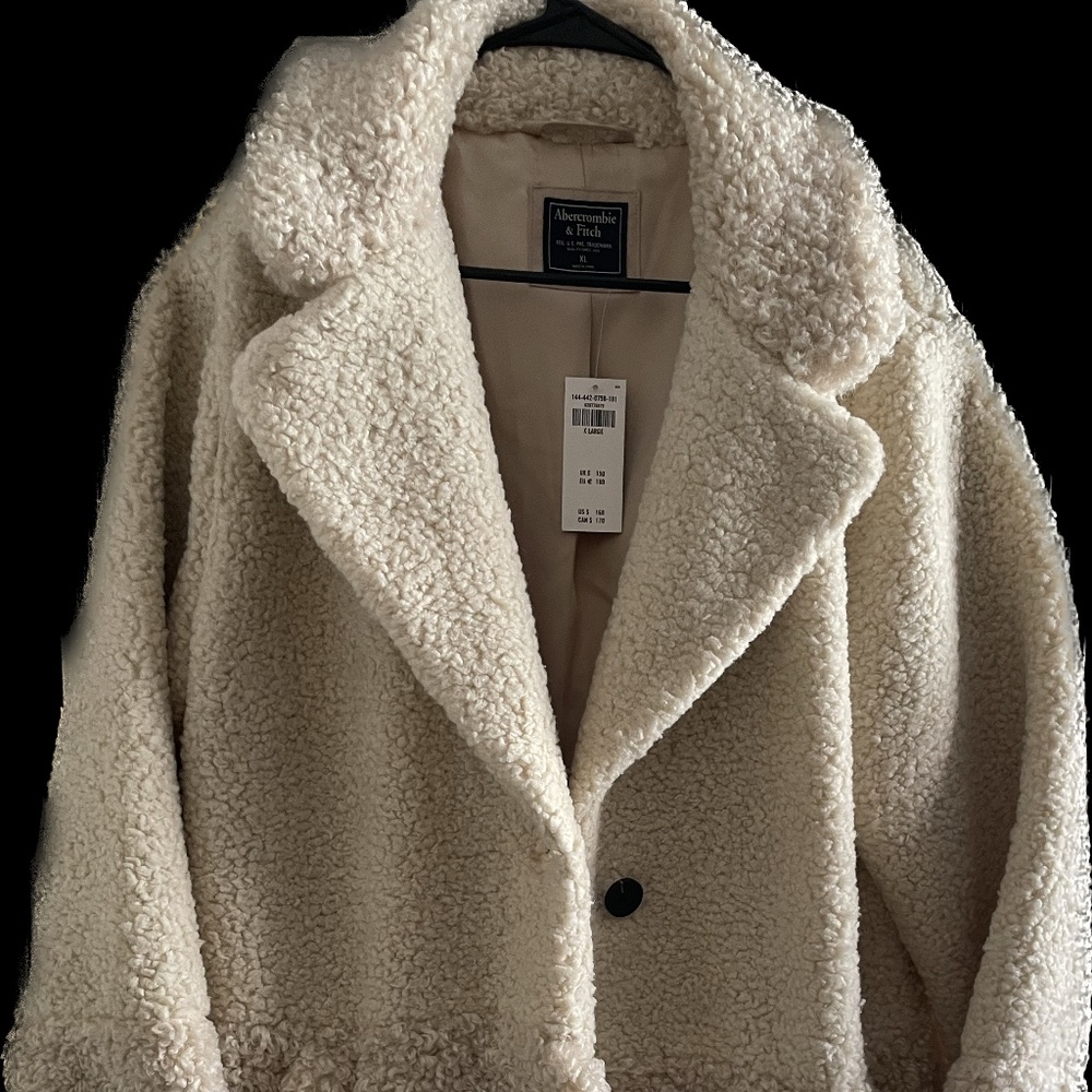 A&F Heavy winter pea coat